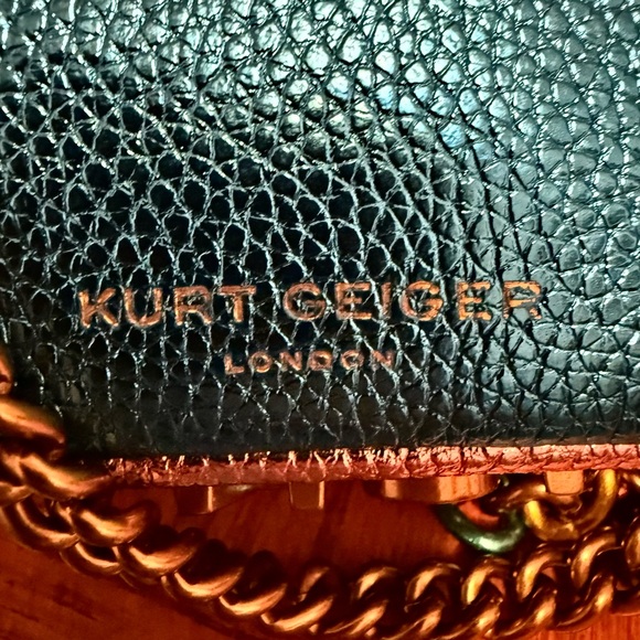 Kurt Geiger Rainbow Metallic Crossbody Bag comes with free designer Jewerly. - Picture 8 of 10